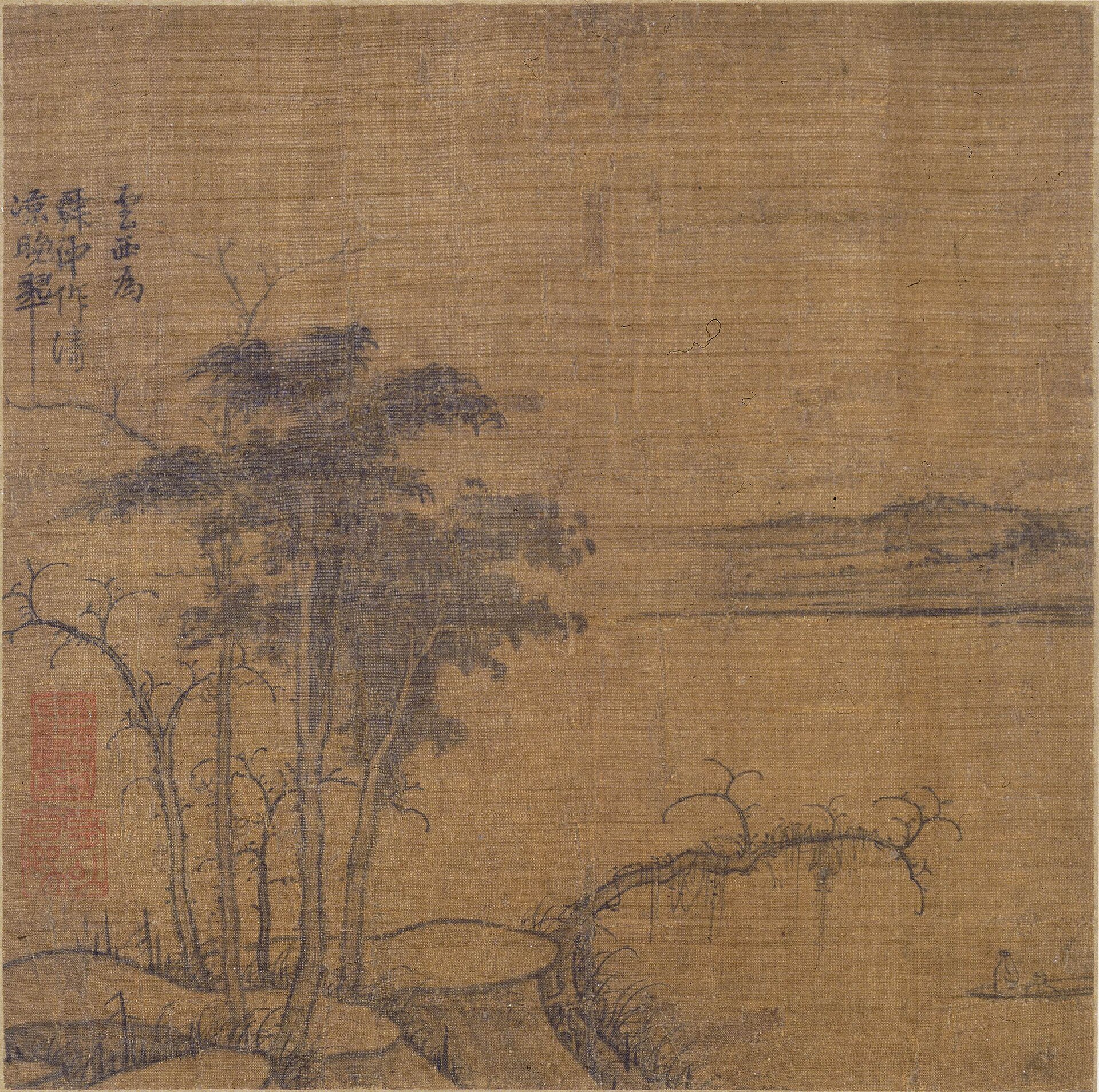 清凉晚翠图