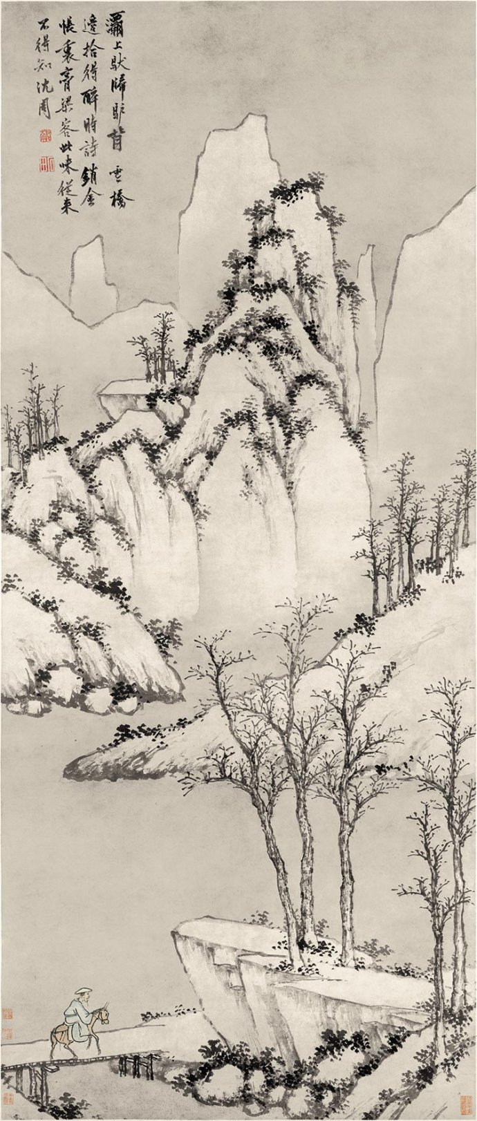 灞桥风雪图