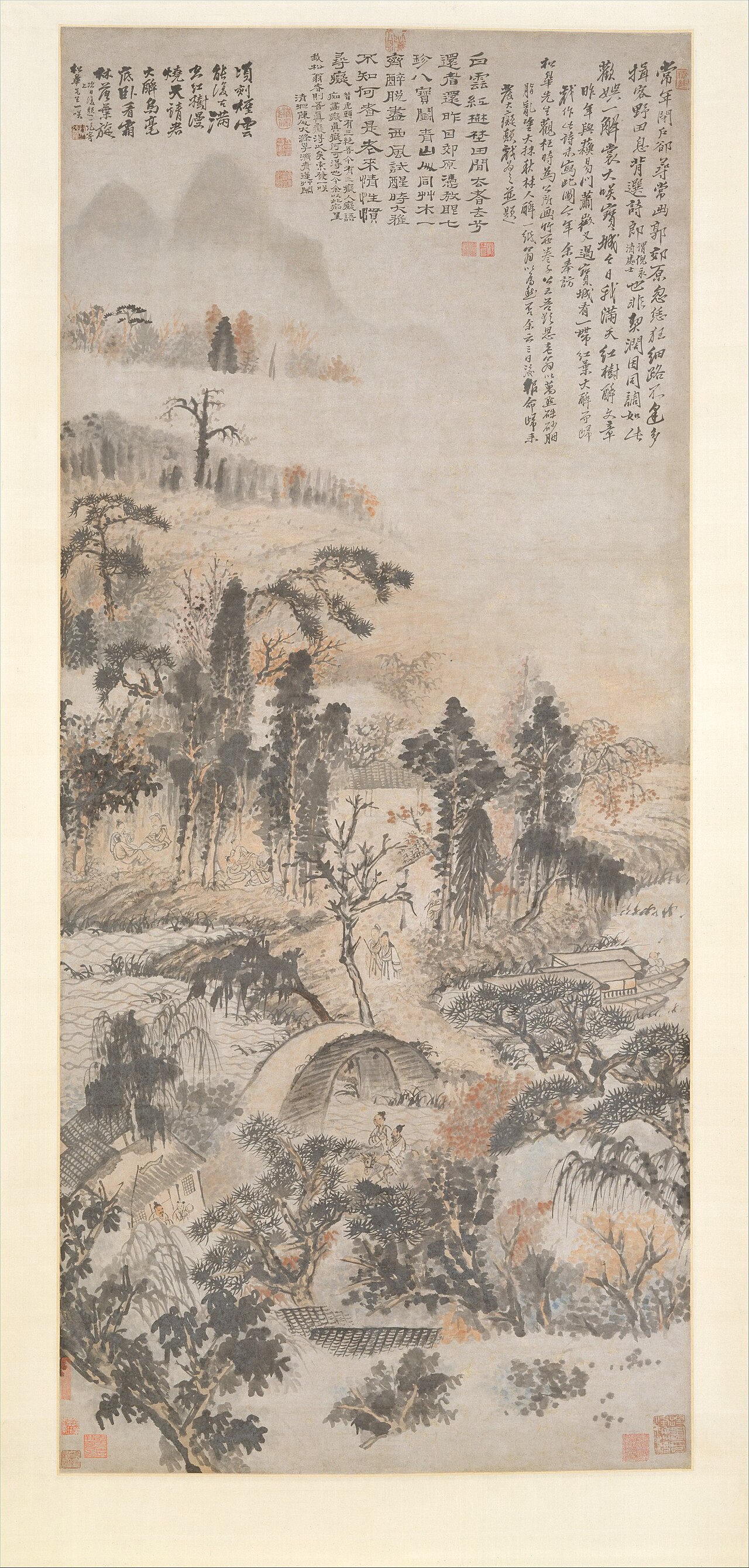 秋林人醉图